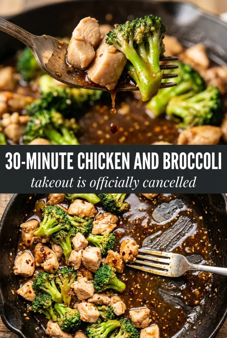 30-Minute Chicken and Broccoli