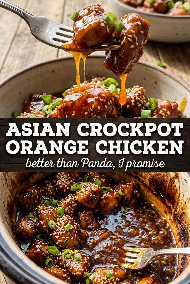 Asian Crockpot Orange Chicken