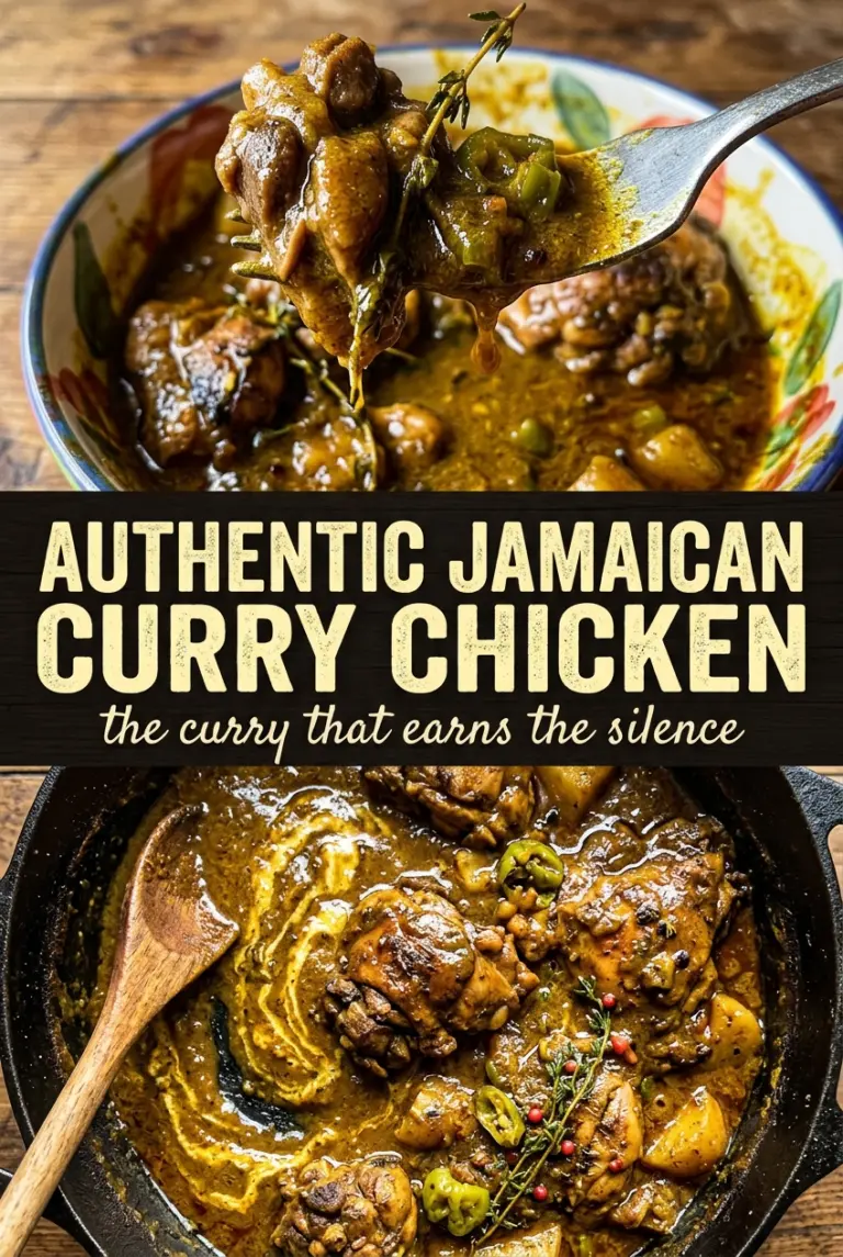 Authentic Jamaican Curry Chicken