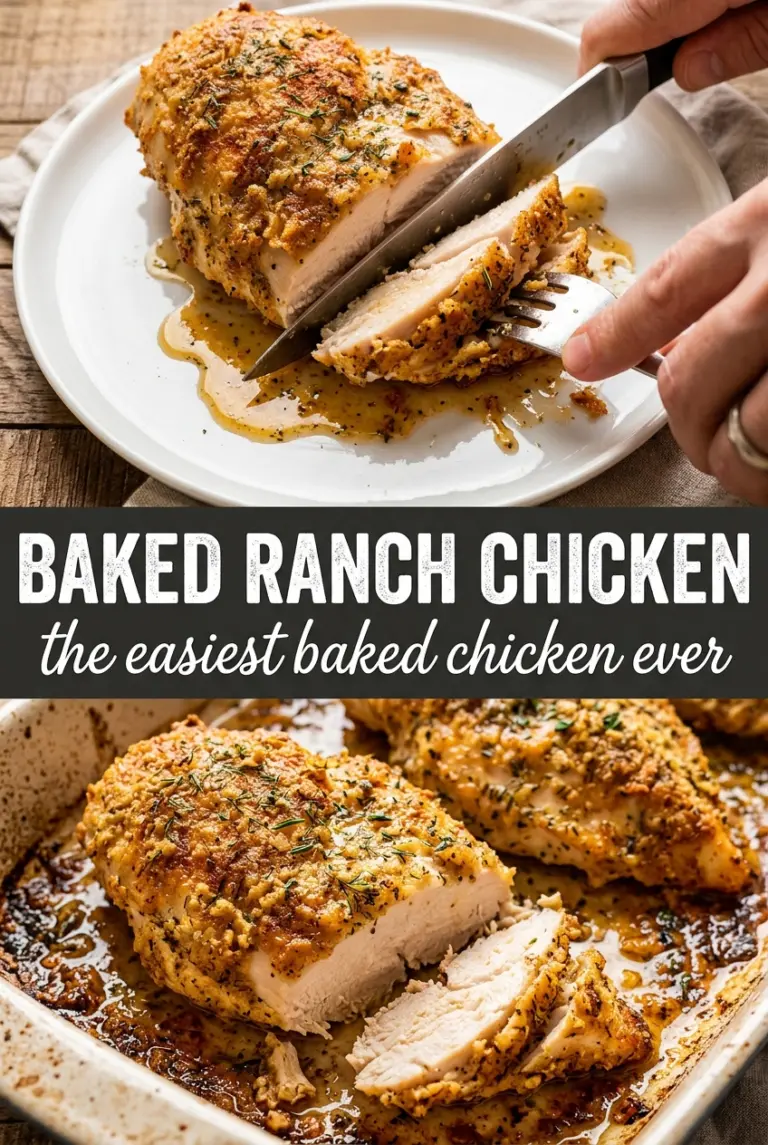 Baked Ranch Chicken