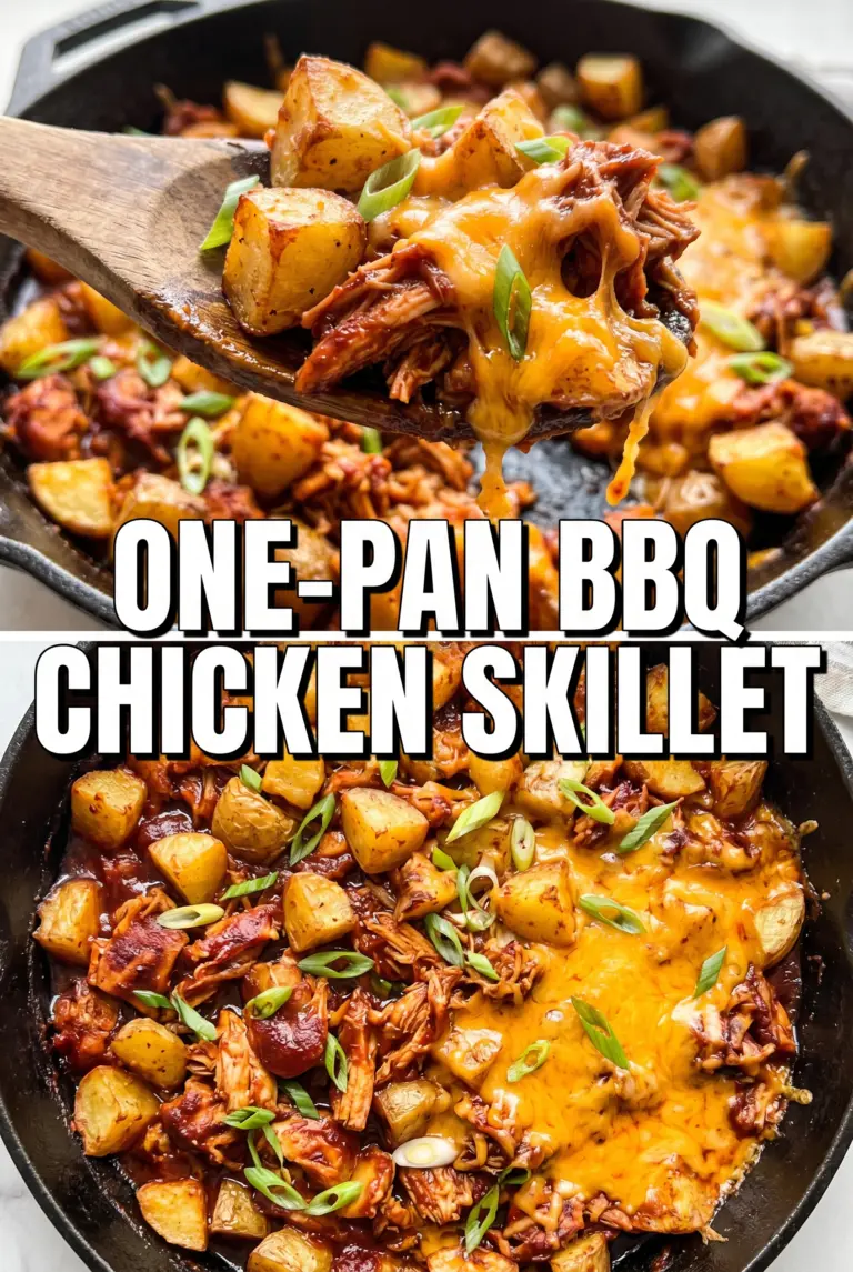 BBQ Chicken Potato Skillet