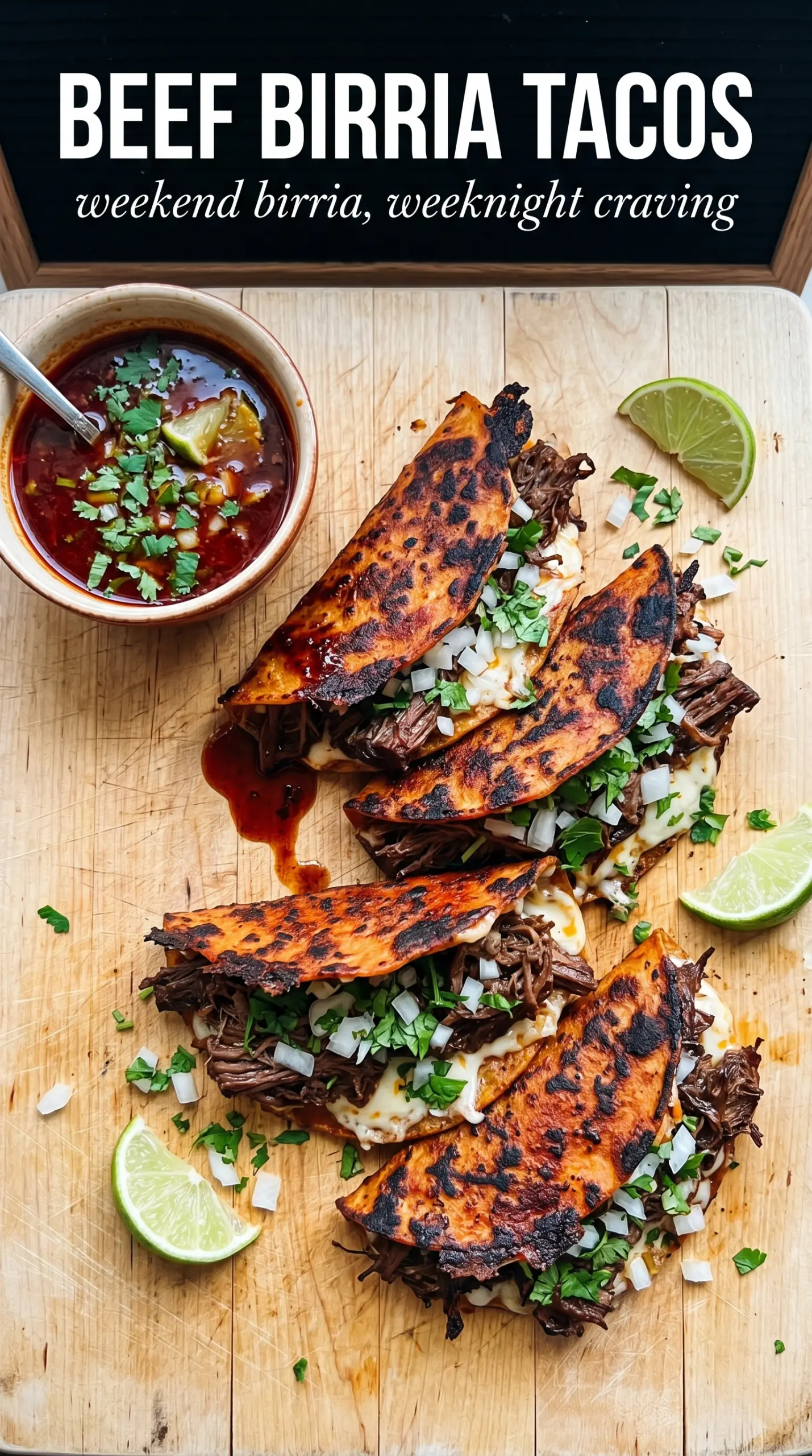 Beef Birria Tacos crispy cheesy smoky
