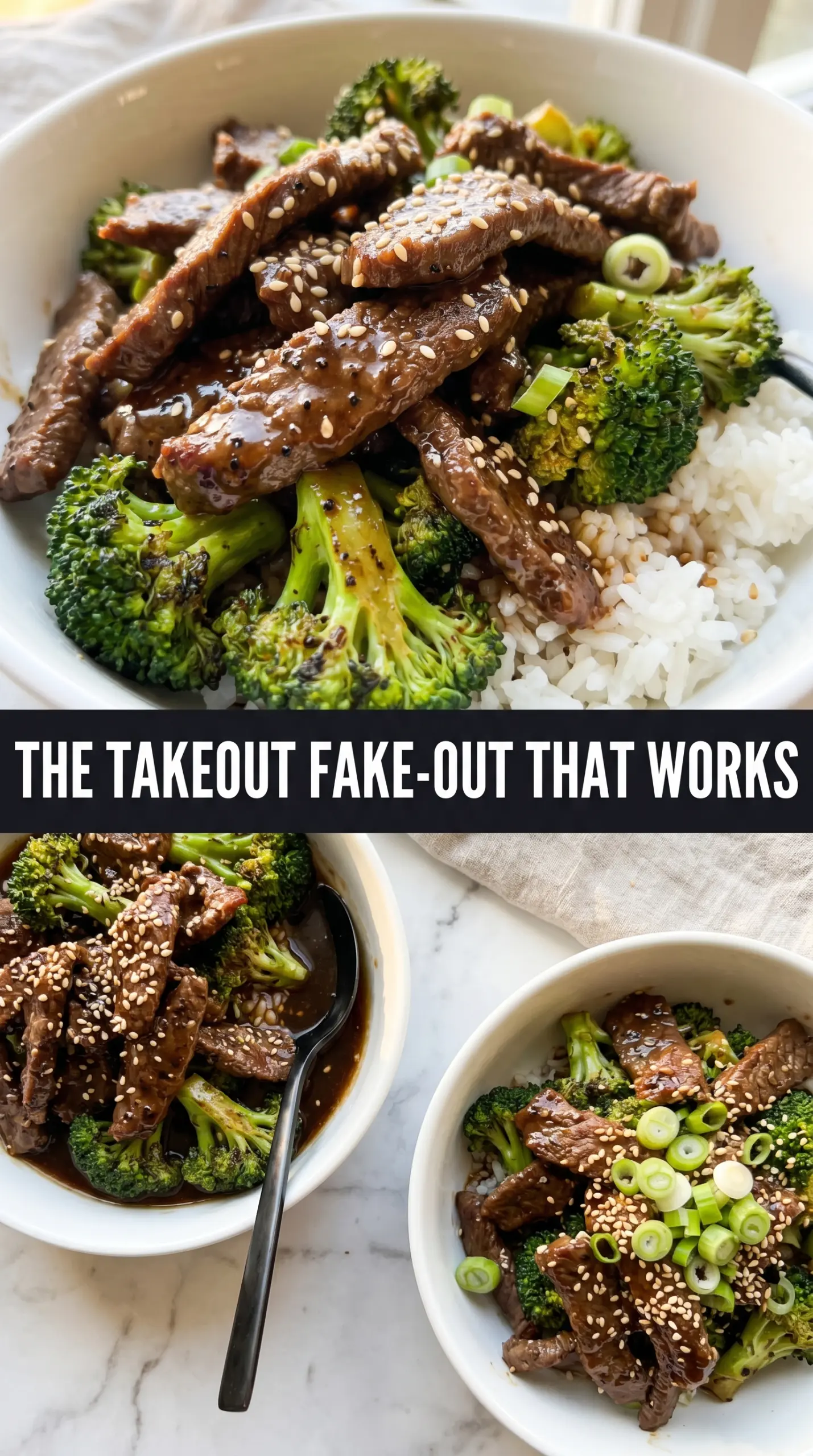 Blackstone Beef and Broccoli tender beef glossy sauce