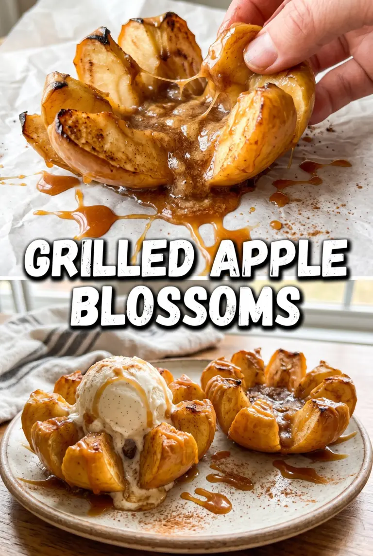 Bloomin’ Grilled Apples