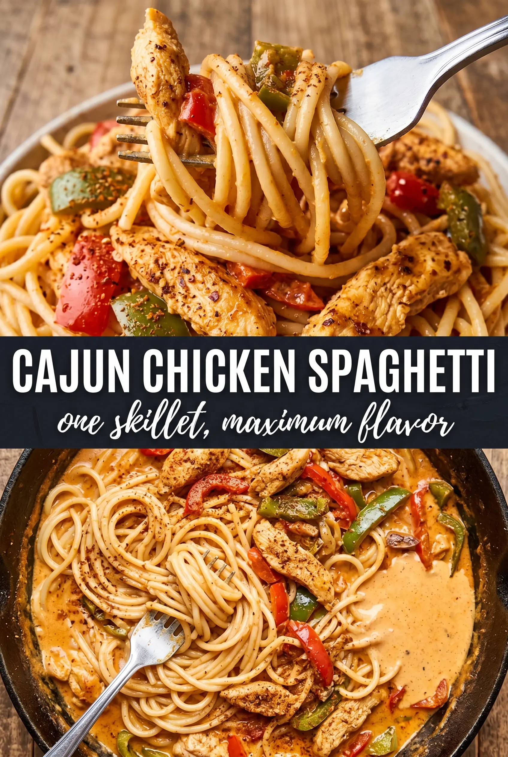 Cajun Chicken Spaghetti