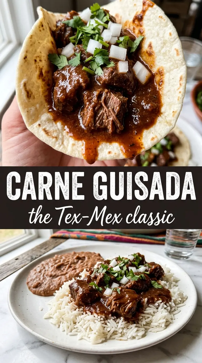 Carne Guisada rich braised beef