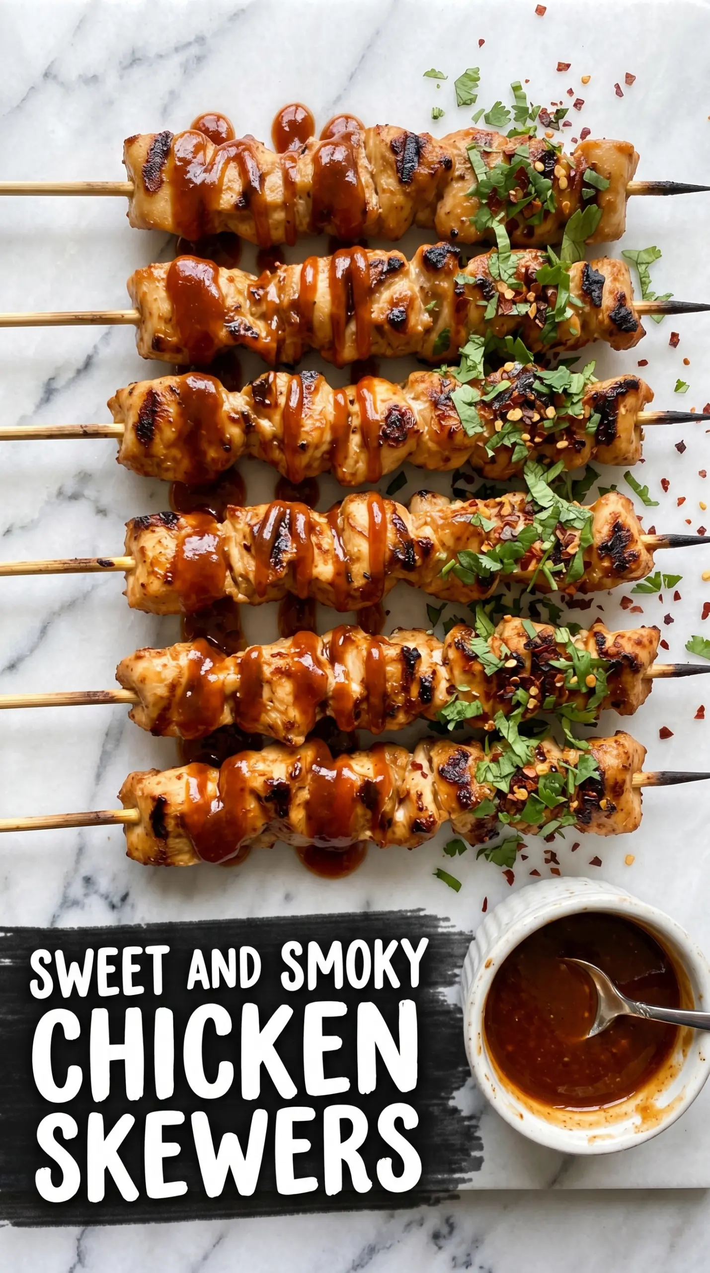 Chipotle Honey Chicken Skewers smoky sweet glazed