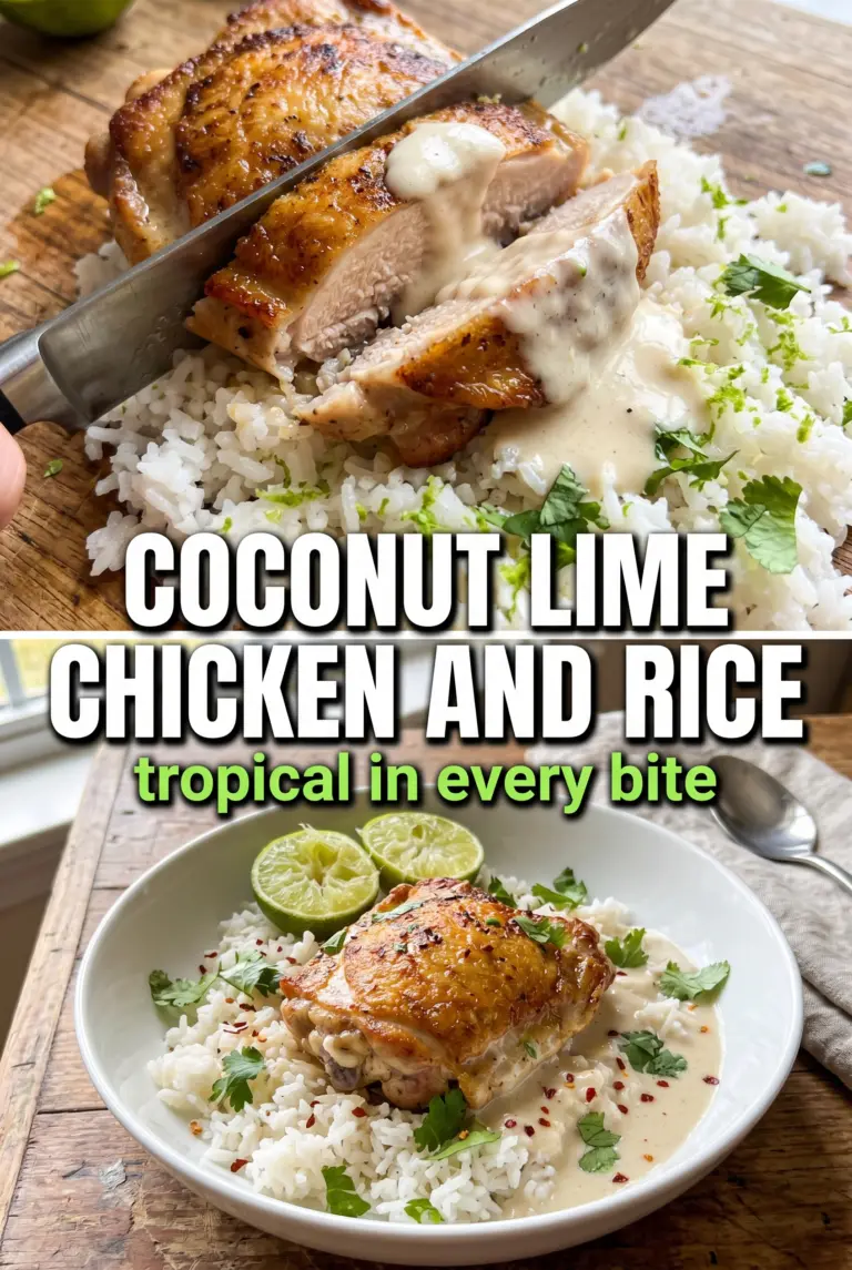Coconut Lime Chicken and Rice