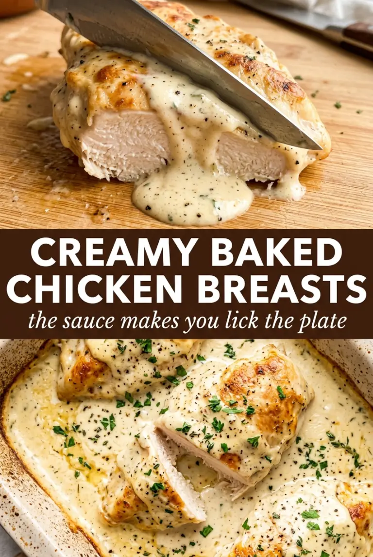 Creamy Baked Chicken Breasts