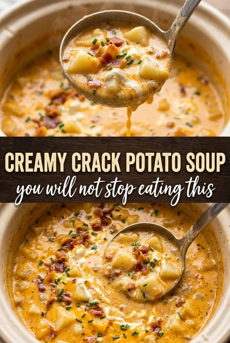 Creamy Crock Pot Crack Potato Soup