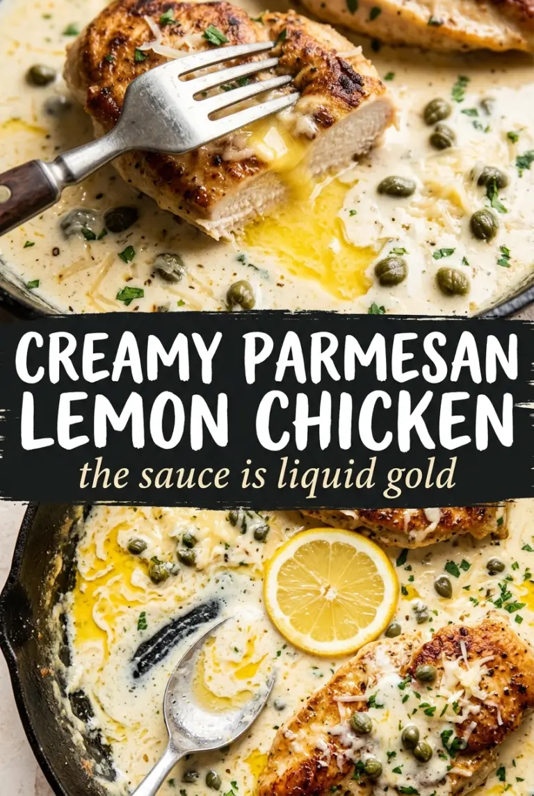 Creamy Parmesan Lemon Chicken