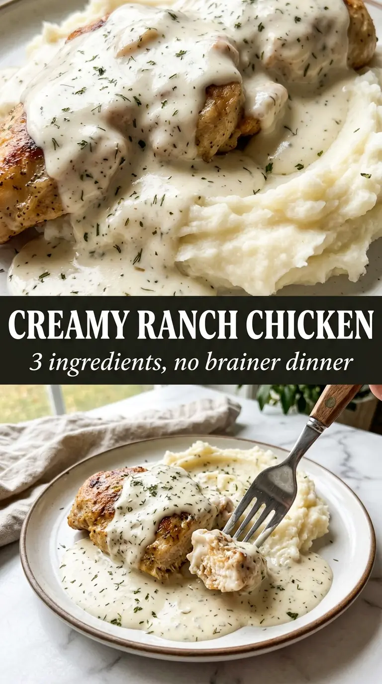 Cooked chicken with sauce and toppings