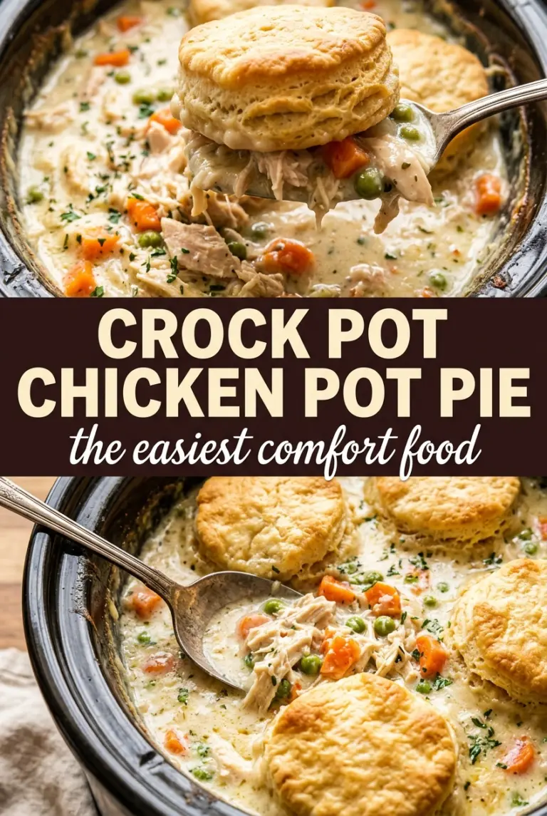 Crock Pot Chicken Pot Pie