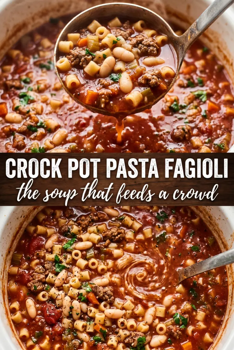 Crock Pot Pasta Fagioli