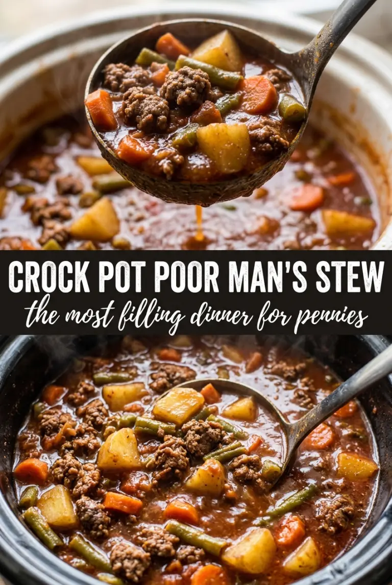 Crock Pot Poor Man’s Stew