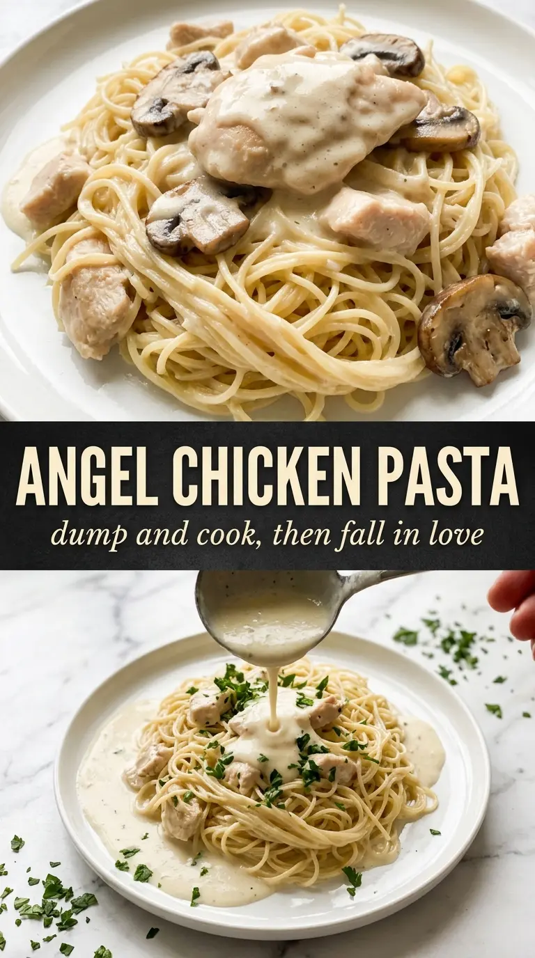 Tender slow cooker chicken in creamy sauce