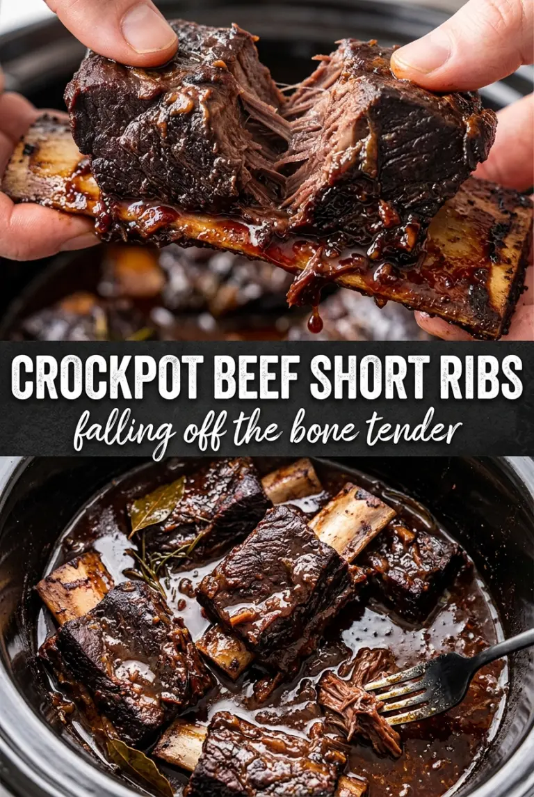Crockpot Beef Short Ribs