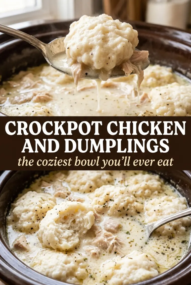 Crockpot Chicken and Dumplings