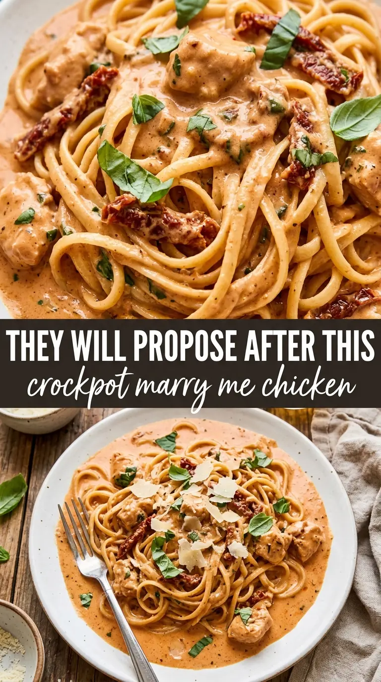 Tender slow cooker chicken in creamy sauce