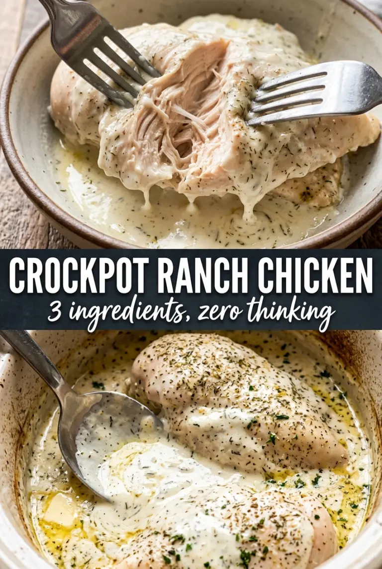 Crockpot Ranch Chicken
