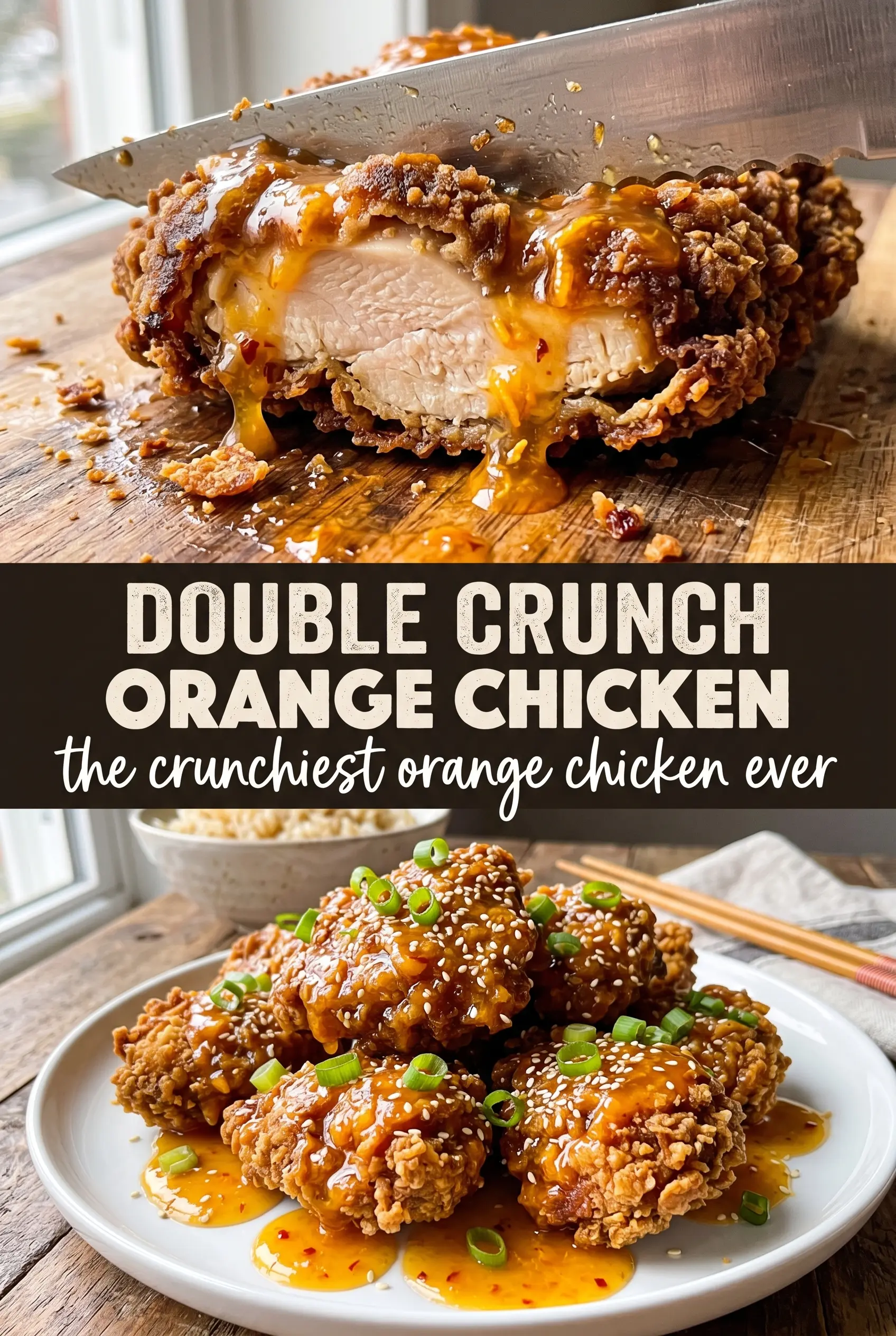 Double Crunch Orange Chicken