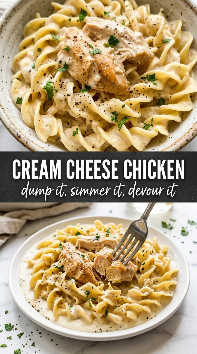 Easy Cream Cheese Chicken creamy chicken skillet