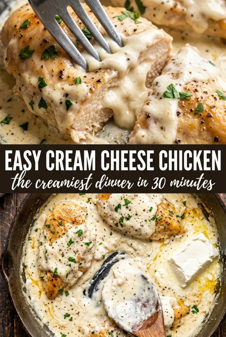 Easy Cream Cheese Chicken
