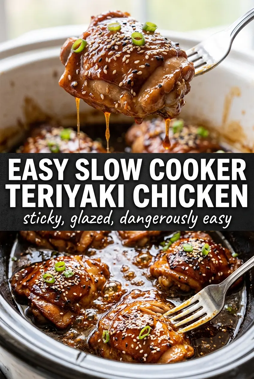 Easy Slow Cooker Teriyaki Chicken