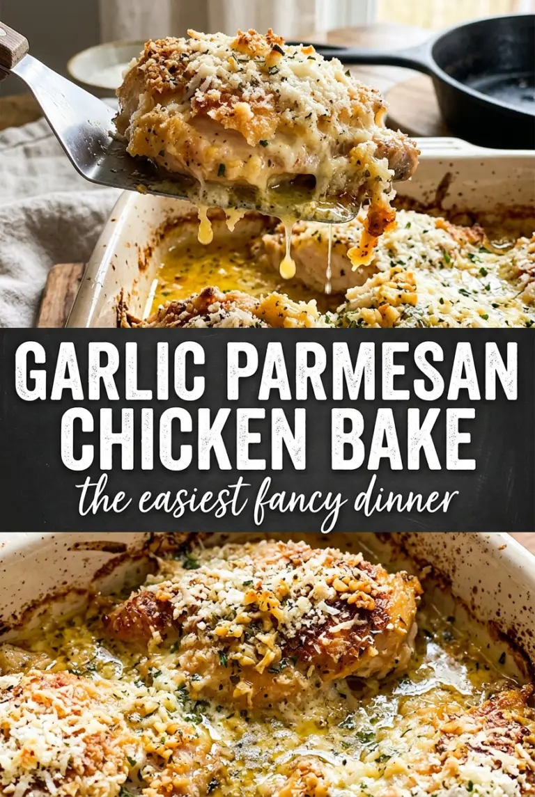 Garlic Parmesan Chicken Bake
