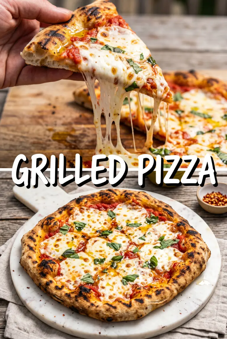 Grilled Pizza