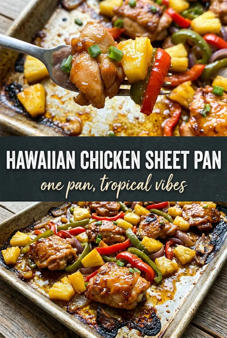 Hawaiian Chicken Sheet Pan