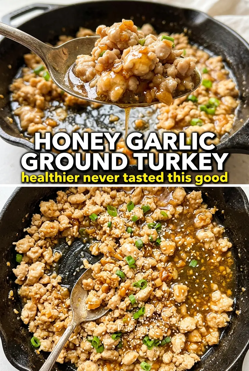 Honey Garlic Ground Turkey