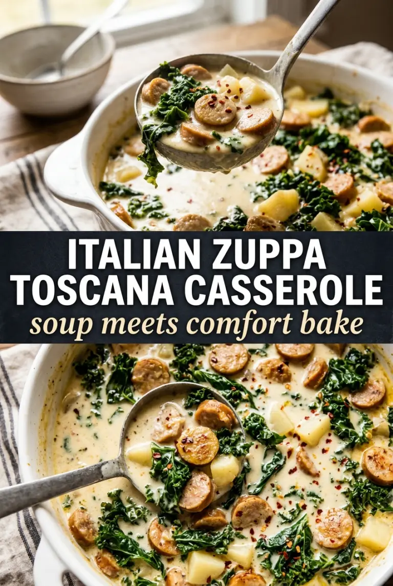 Italian Zuppa Toscana Casserole