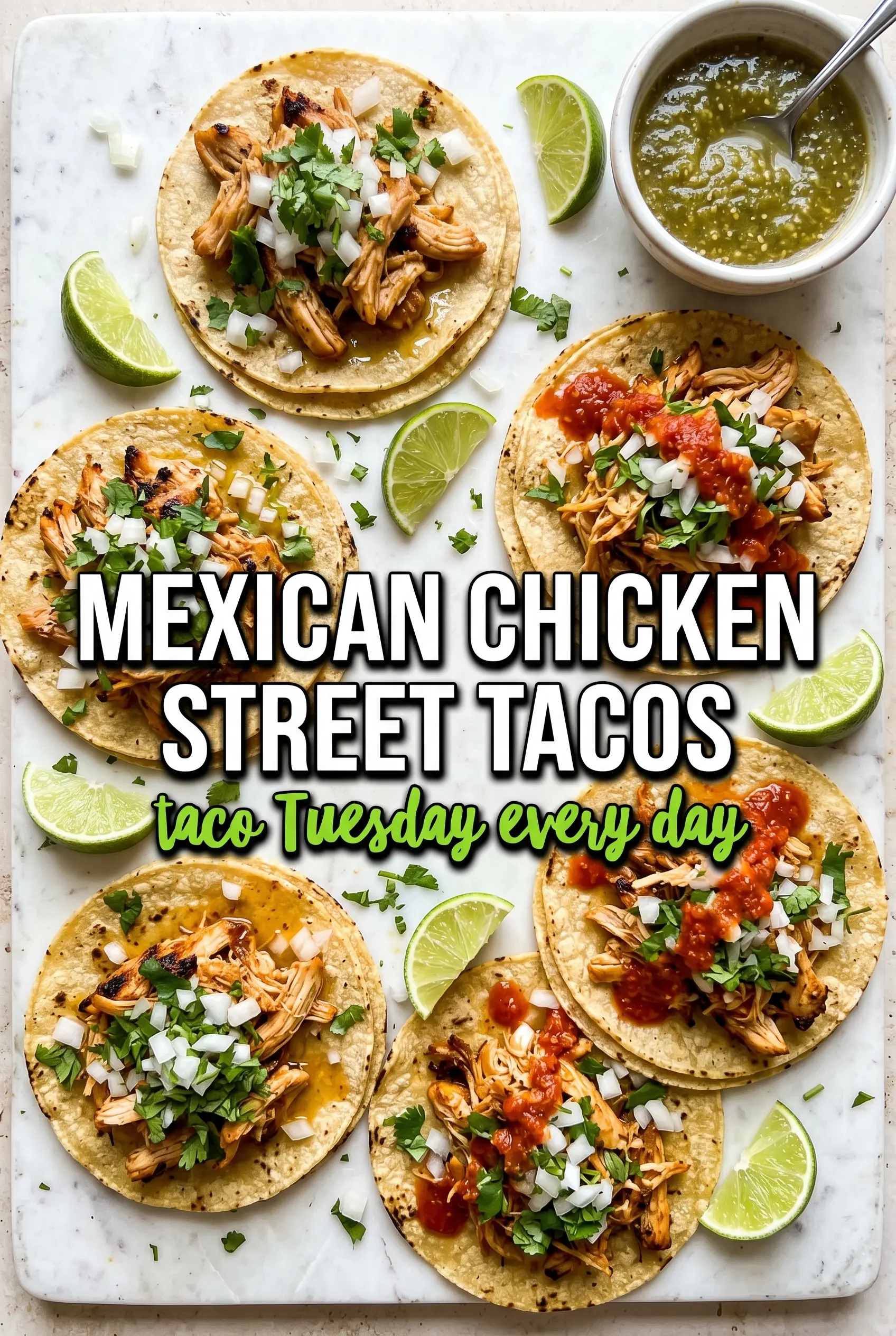 Mexican Chicken Street Tacos