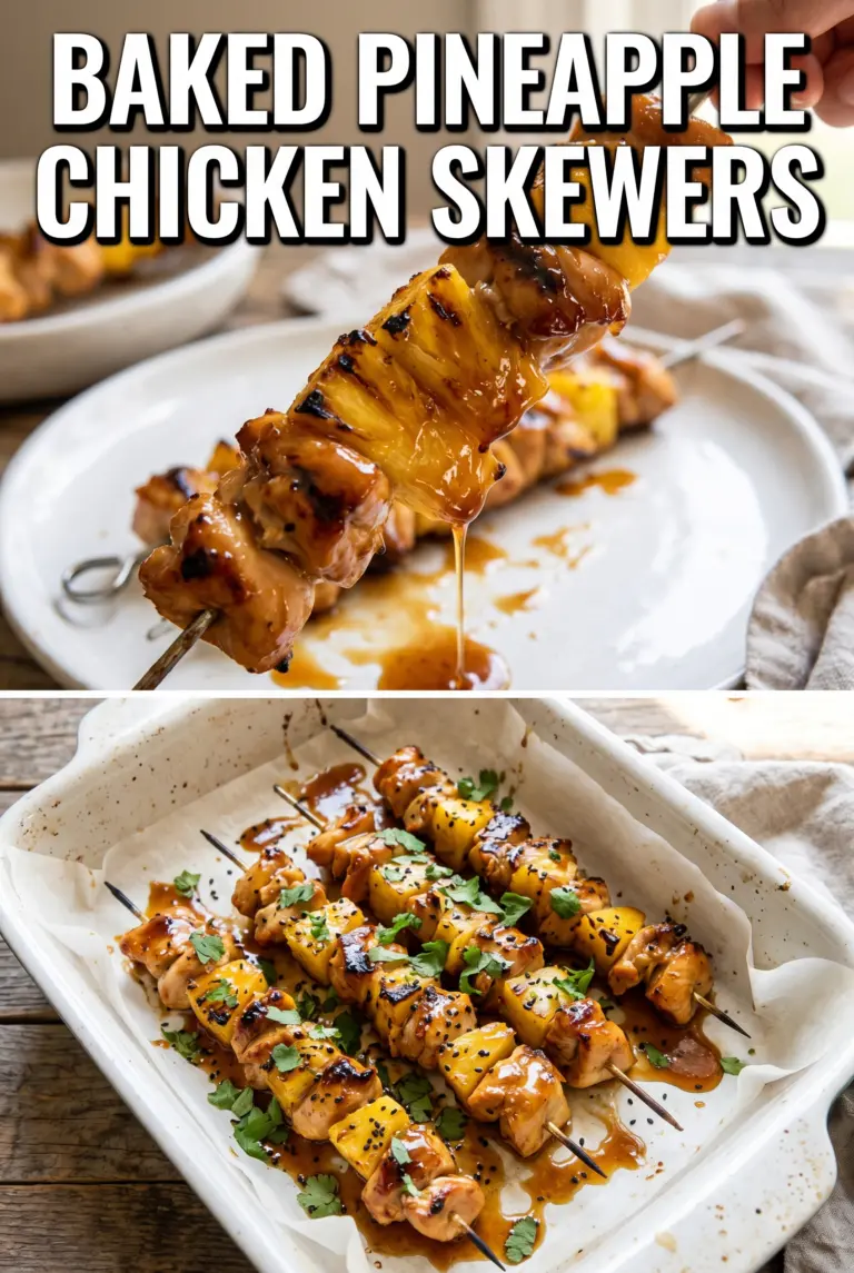 Pineapple Chicken Kabobs