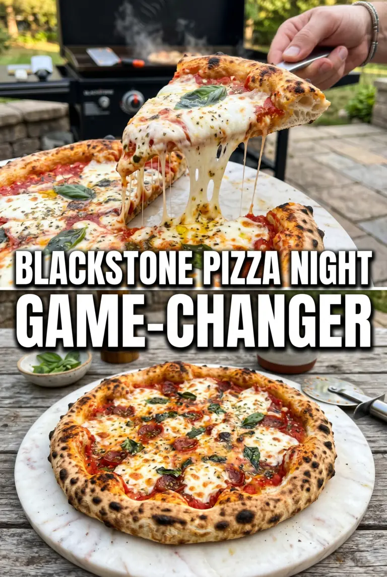 Pizza on a Blackstone Griddle