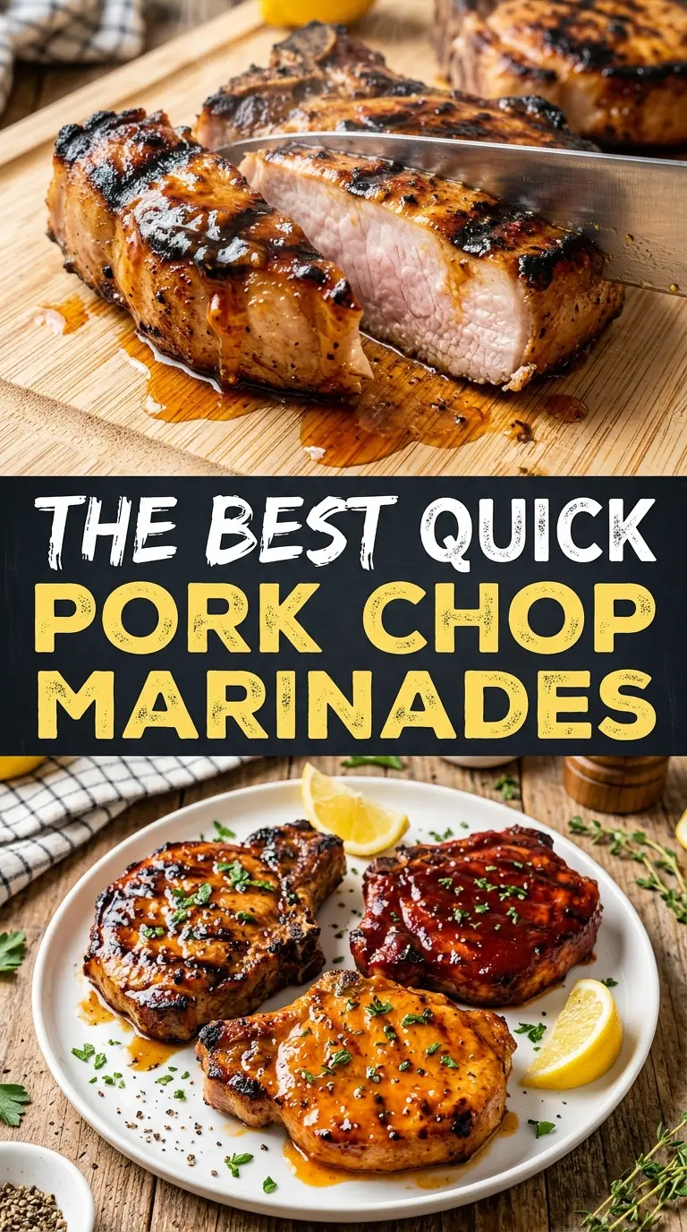 quick easy pork chop marinades juicy grilled pork