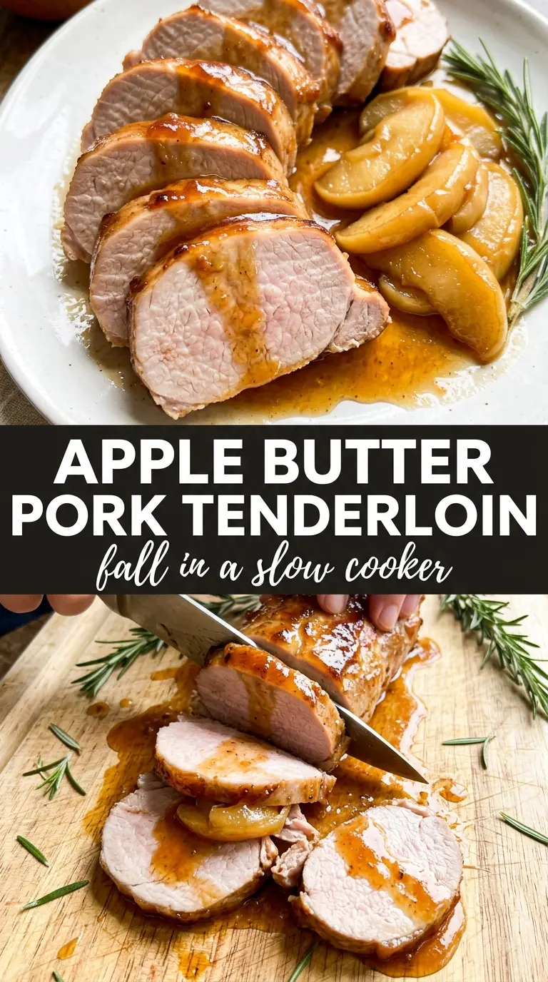 Tender slow cooker pork with glaze or sauce