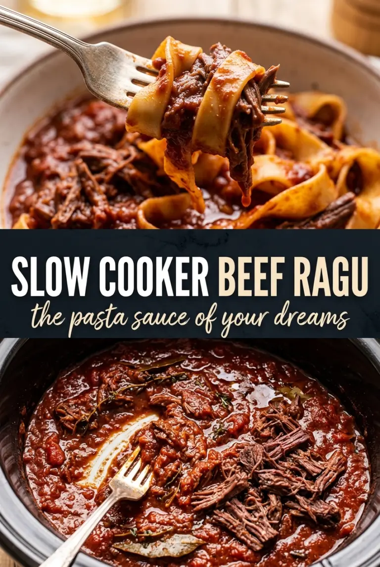 Slow Cooker Beef Ragu