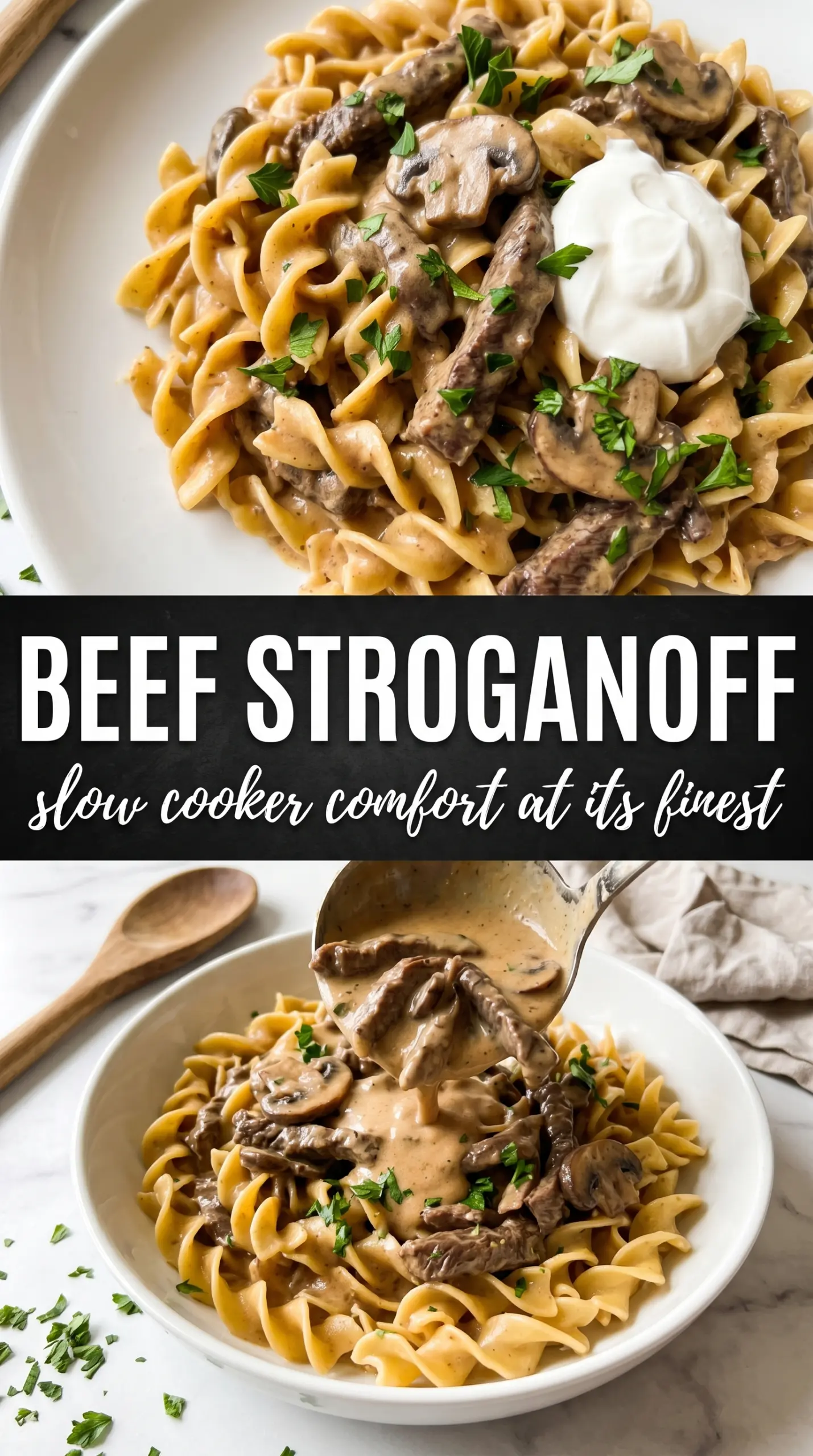 Tender slow cooker beef in rich sauce