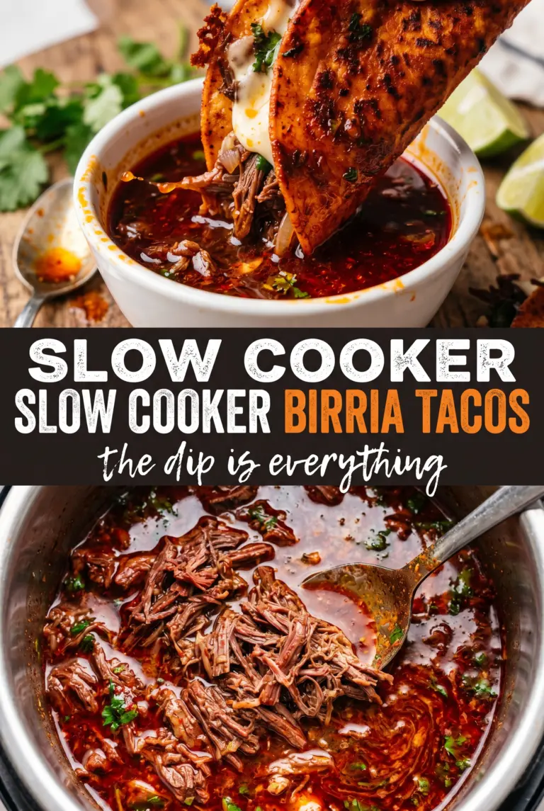 Slow Cooker Birria Tacos