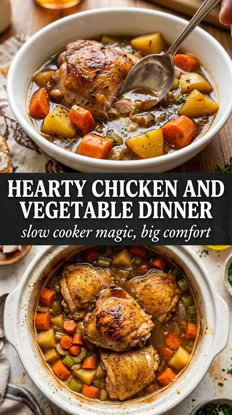 Tender slow cooker chicken in creamy sauce