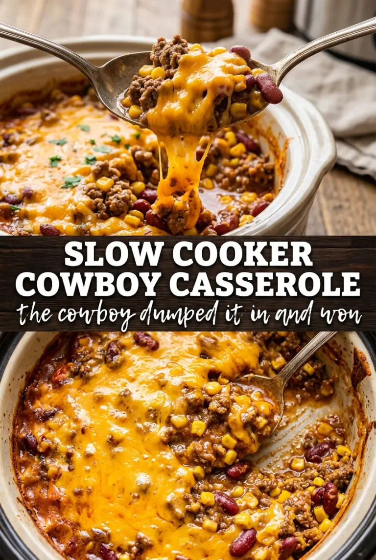 Slow Cooker Cowboy Casserole