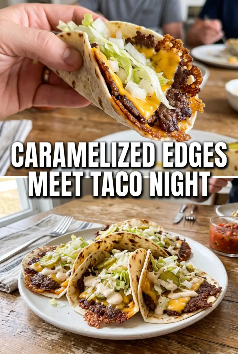 Smash Burger Tacos