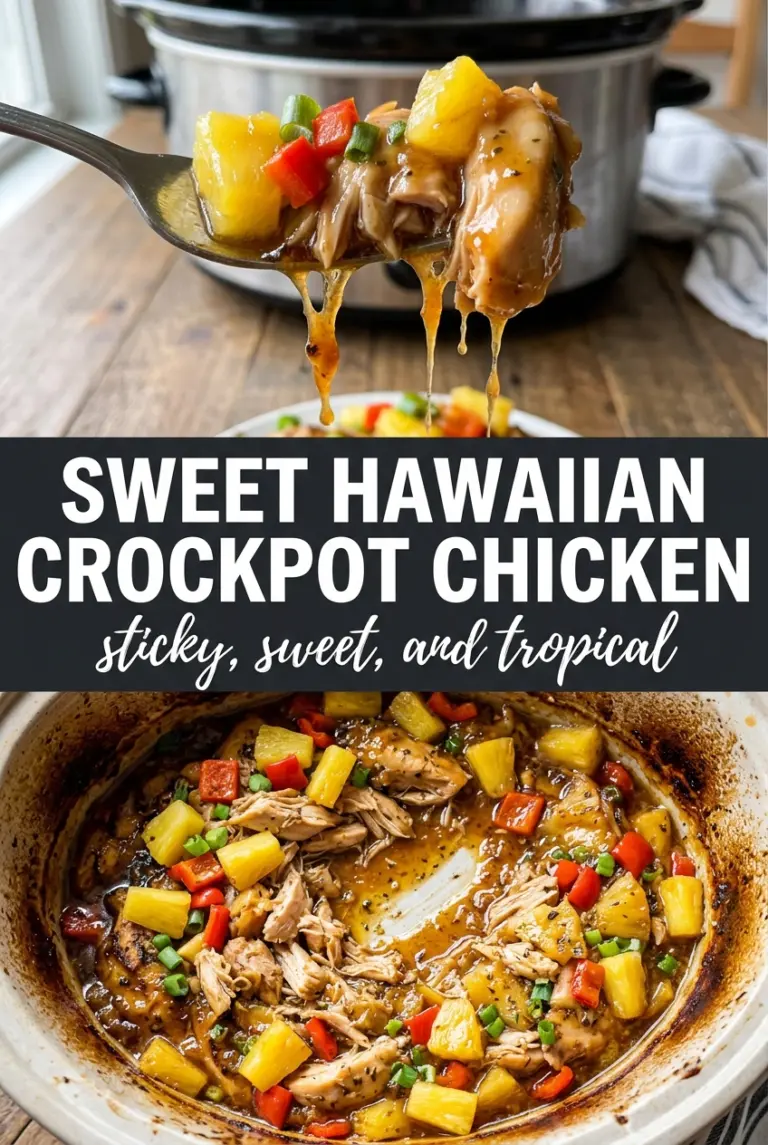Sweet Hawaiian Crockpot Chicken