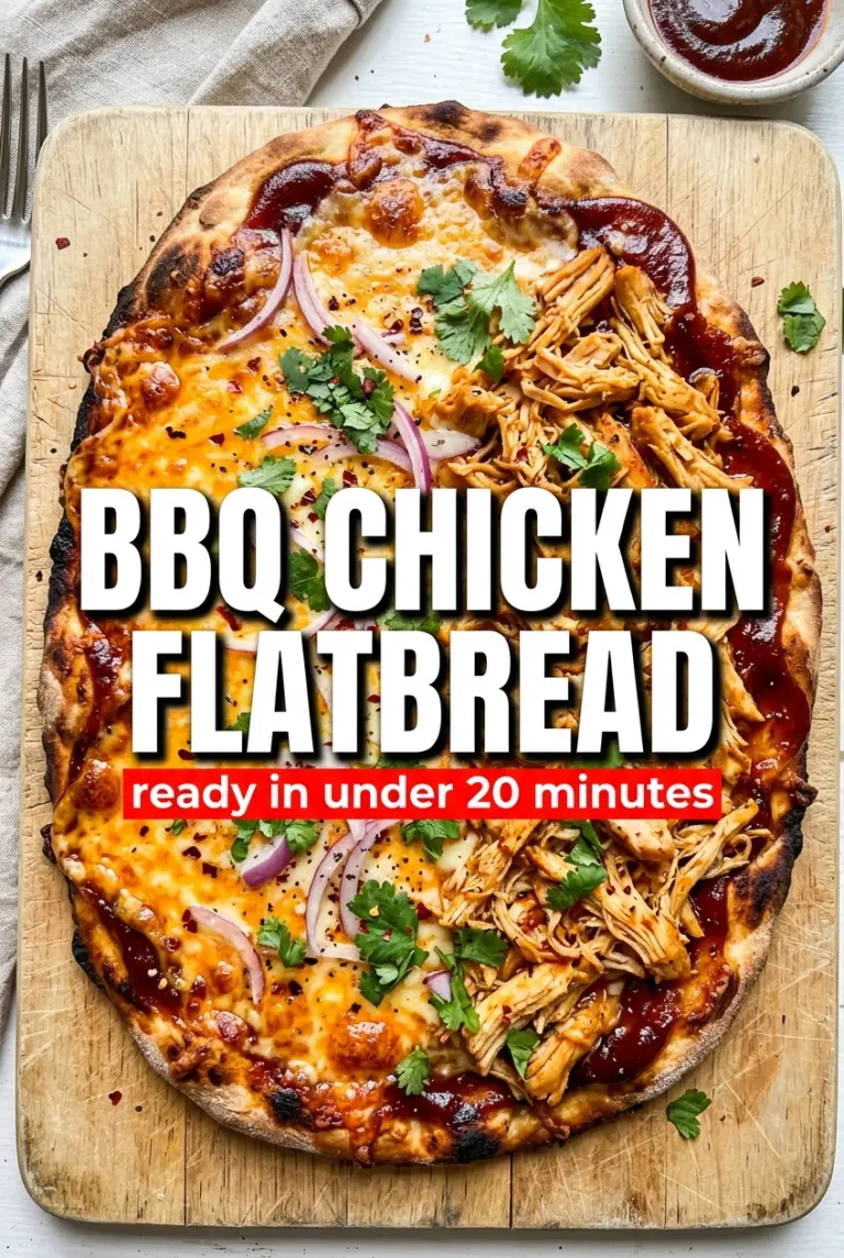 BBQ Chicken Flatbread