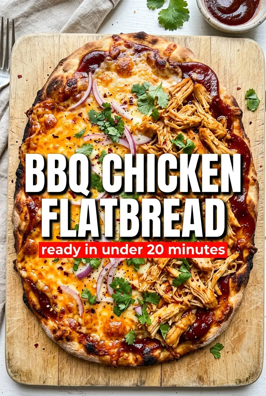 BBQ Chicken Flatbread