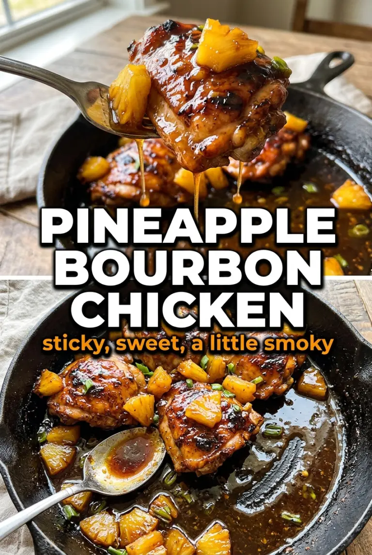 Pineapple Bourbon Chicken