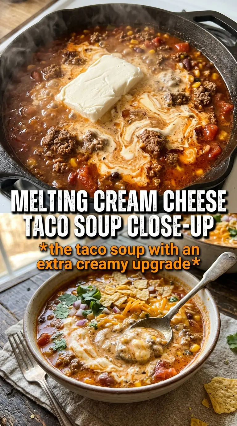 30-Minute Creamy Taco Soup rich creamy
