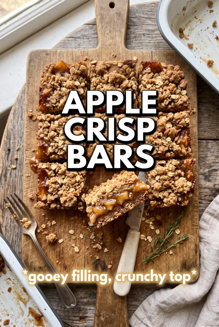 Apple Crisp Bars